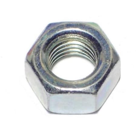 Midwest Fastener Hex Nut, 5/16"-24, Steel, Grade 2, Zinc Plated, 30 PK 60907